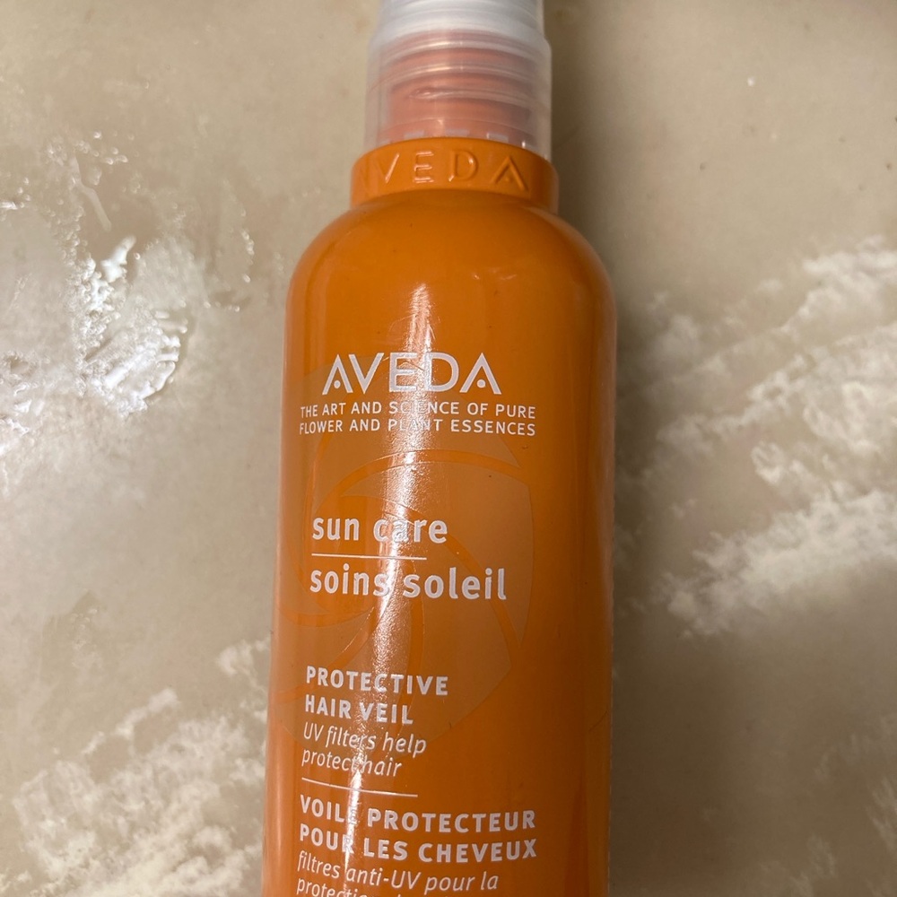 New AVEDA sun care protective hair veil